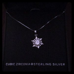 Snowflake necklace